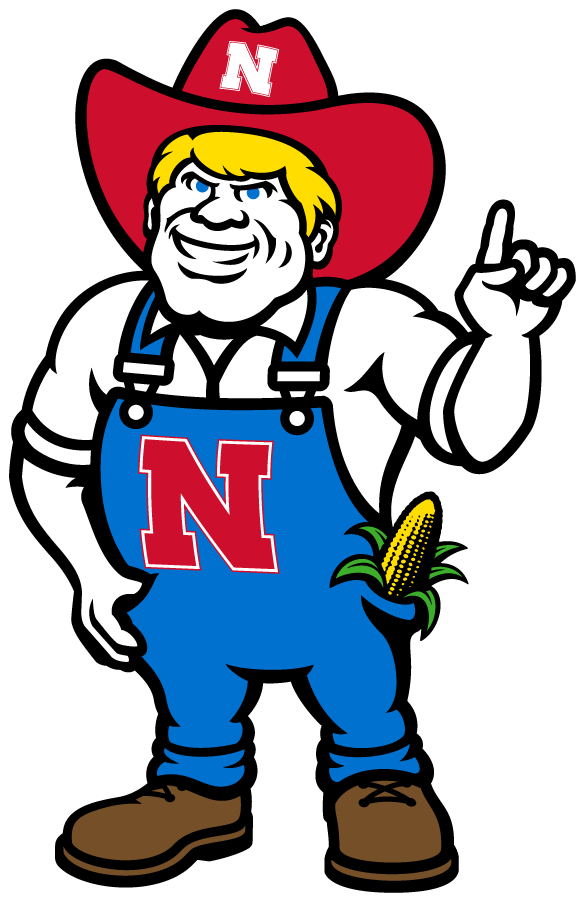 Nebraska Cornhuskers 2023-Pres Mascot Logo v8 diy iron on heat transfer